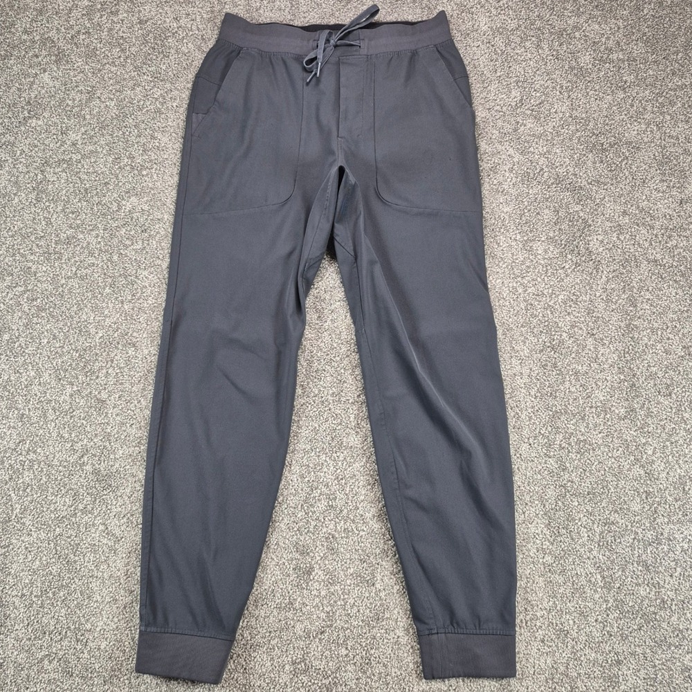 Lululemon ABC Jogger Mens Medium Gray Charcoal Warpstreme Stretch Activewear